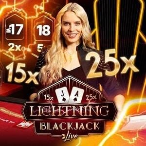 Lightning Blackjack — Evolution
